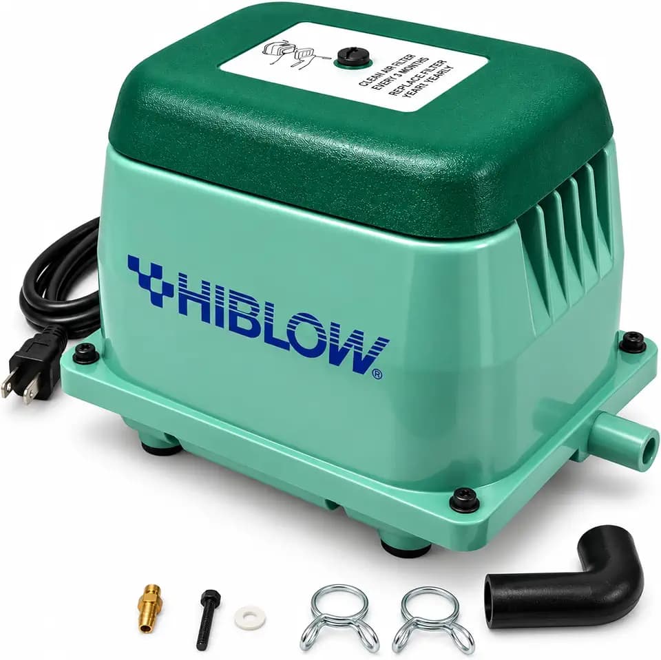 HIBLOW HP-60 Pond Aerator/Septic Linear Air Pump