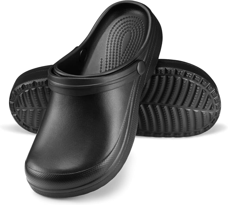 ESTRO Gartenclogs Damen Clogs Gummi - Gummi Gartenschuhe Damen Clogs Garten Leicht Gummischuhe Sommer F07