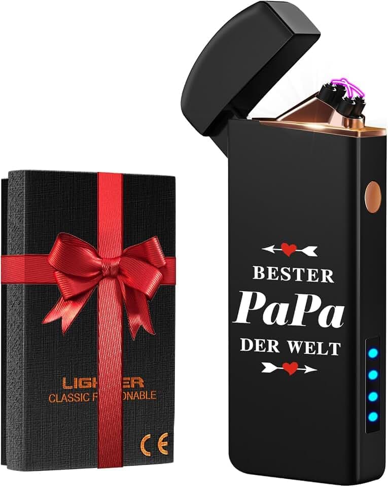 Coquimbo Geburtstagsgeschenk Geschenke für Papa Feuerzeug Elektrisch