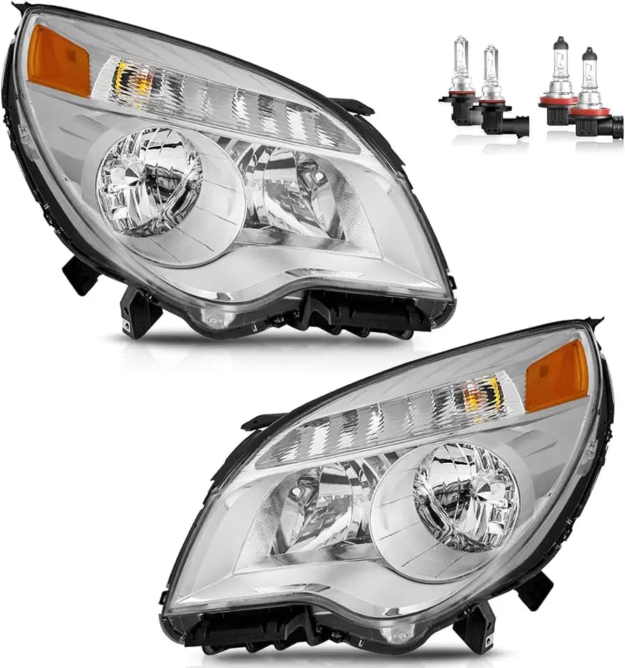 Halogen Headlights for 2010-2015 Chevy Equinox LS/LT Model