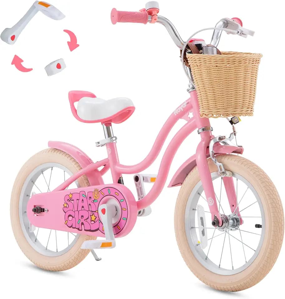 RoyalBaby EZ Kids Bike，Stargirl Girls Bike