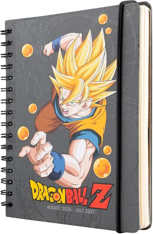 Grupo Erik Dragonball Manga Hausaufgabenheft 2026 2027 Kalender Schulplaner