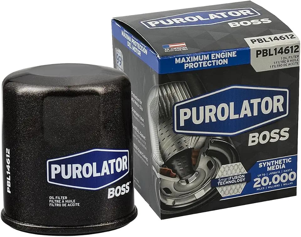 Purolator PBL14612 PurolatorBOSS Maximum Engine Protection Spin On Oil Filter Compatible With Nissan Altima, Rogue, Sentra, Murano, Versa, Maxima, Mazda 3, CX-5, CX-9, CX-30, 6, INFINITI QX60 and Q50