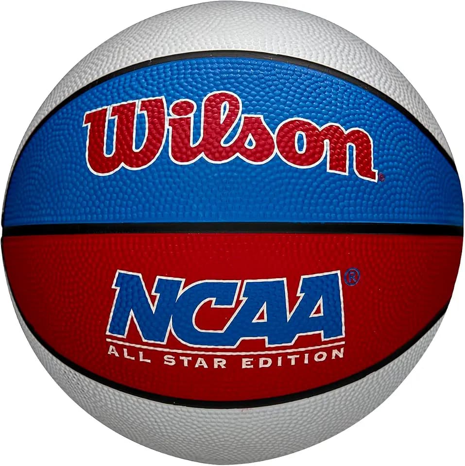 WILSON NCAA Mini Rubber Basketball