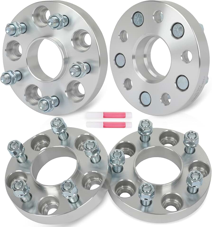 OCPTY 4PCS 5x120 to 5x120 Wheel Spacers 1" 14x1.5 Studs 64.1mm Center