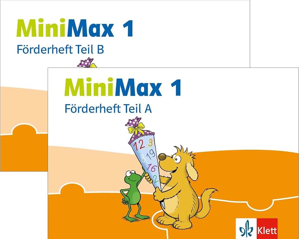 MiniMax 1: Förderheft (Teil A und Teil B) Klasse 1 (MiniMax. Ausgabe ab 2019)