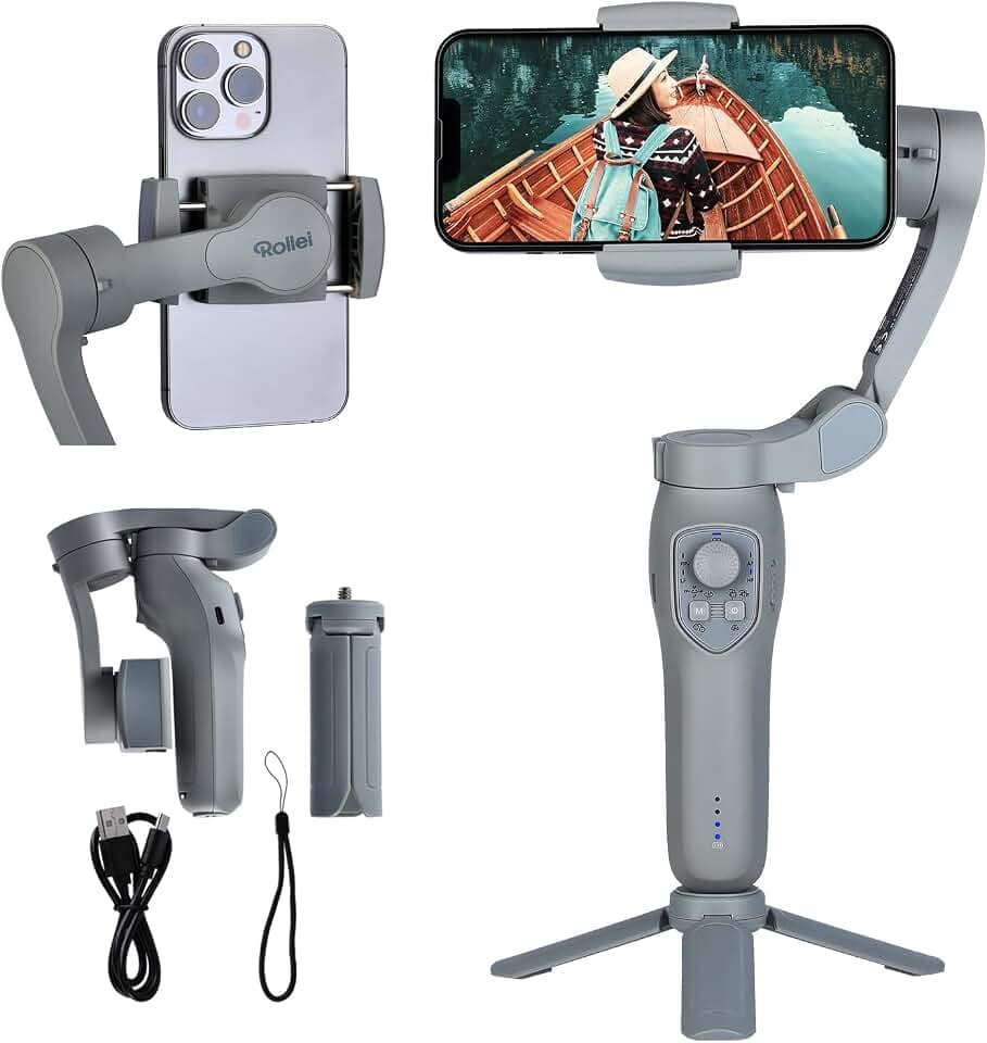 Rollei Steady Butler Mobil 3 SE Gimbal Smartphone 3 Achsen