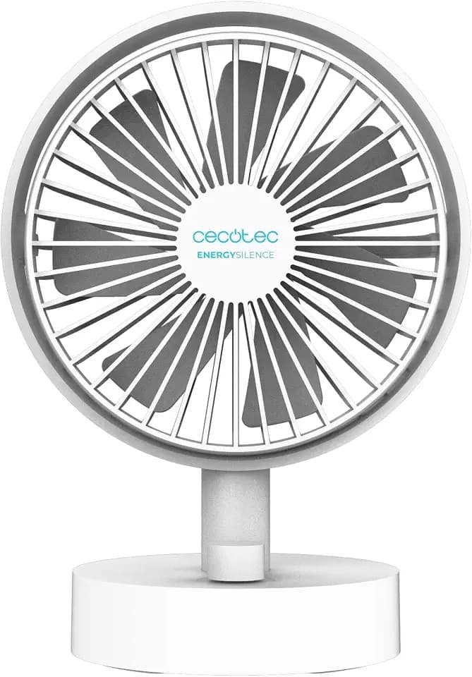 Cecotec Akku-Tischventilator EnergySilence 2000 Portable Desk, 2.000 mAh