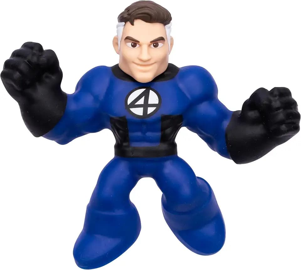 Goo Jitzu Marvel Avengers Mister Fantastic, Stretchy Action Figure, Super Stretchy with Unique Squishy Glucose Filling, Collect All 3