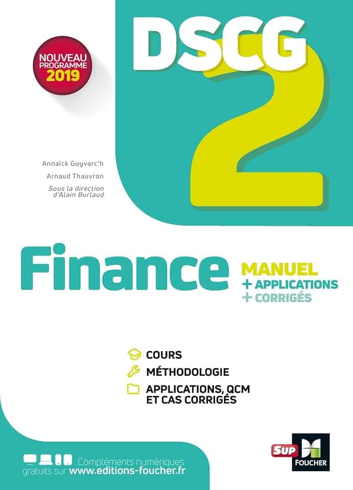 DSCG 2 - Finance - Manuel et applications 2023-2024: Manuel + applications