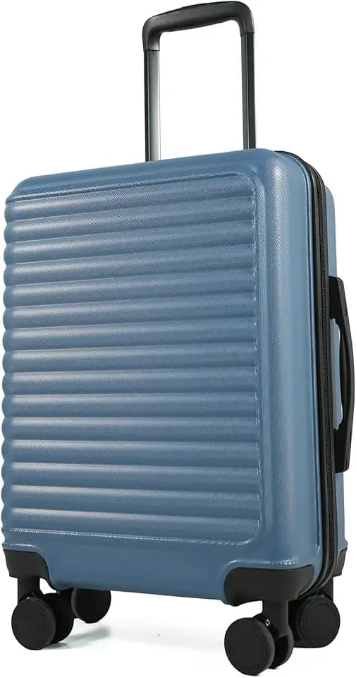 20" Carry-On Luggage with Spinner Wheels - Airline Approved