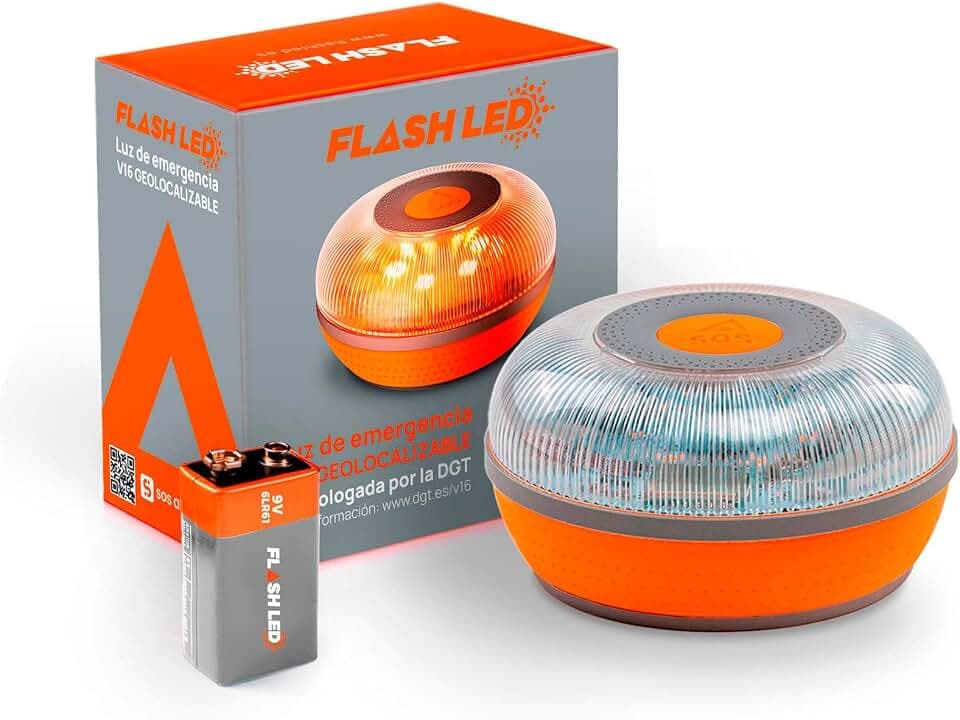 WIKANGO LUZ EMERGENCIA BALIZA COCHE V16 DGT 3.0 GEOLOCALIZ
