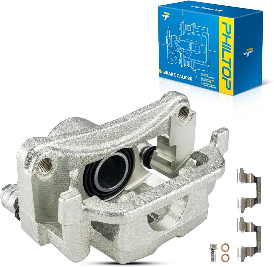 PHILTOP Brake Caliper Rear Left Compatible with 2005-2008 G35, 2009-2010 G37, 2006-2009 M35, 350Z, M45, 2009 370Z, Brake Calipers Set