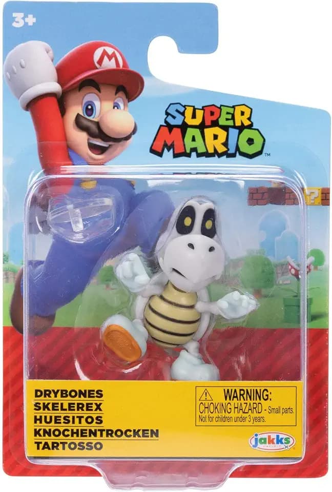 Super Mario Dry Bones 2.5 Inch Action Figure