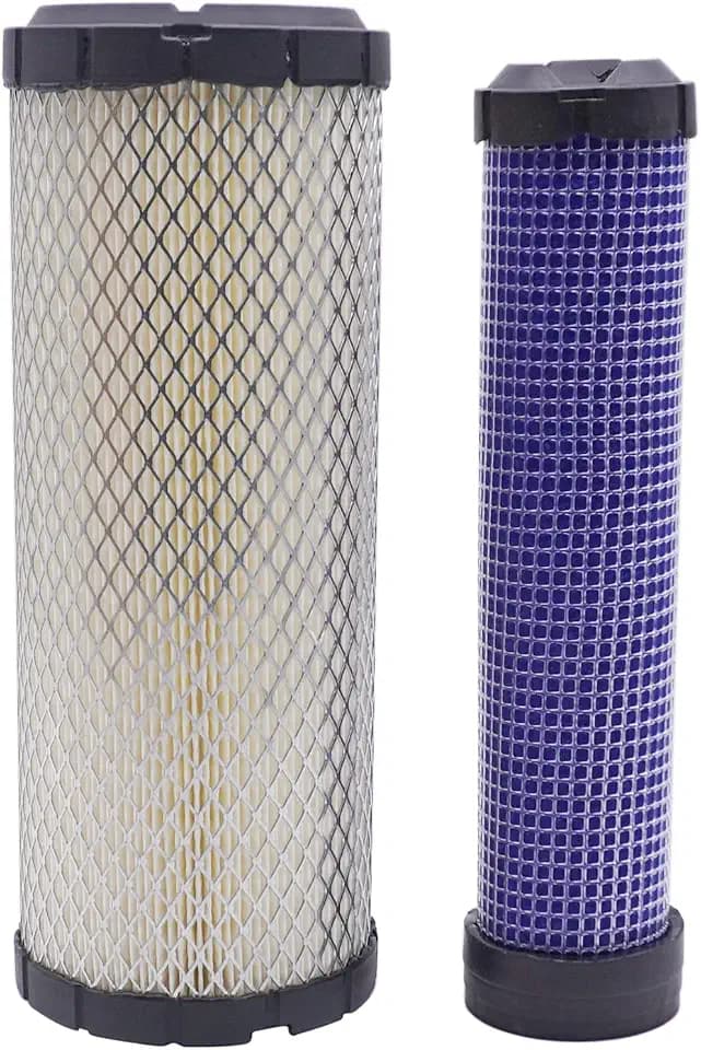 Outer & Inner Air Filter Kit TA040-93230 TA040-93220,Compatible with Kubota L2800DT/HST, L3130 2WD, L3240 2/4WD,L3400DT/HST,L2900DT,Replaces Donaldson P821575 P822858,Kawasaki 11013-7020 11013-7019