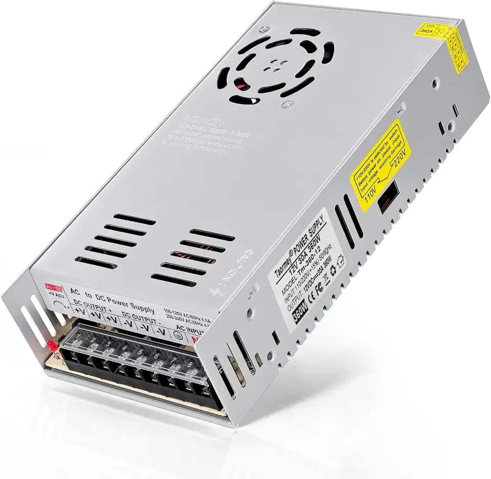 12V 30A 360W Switching Power Supply Universal AC/DC Adapter