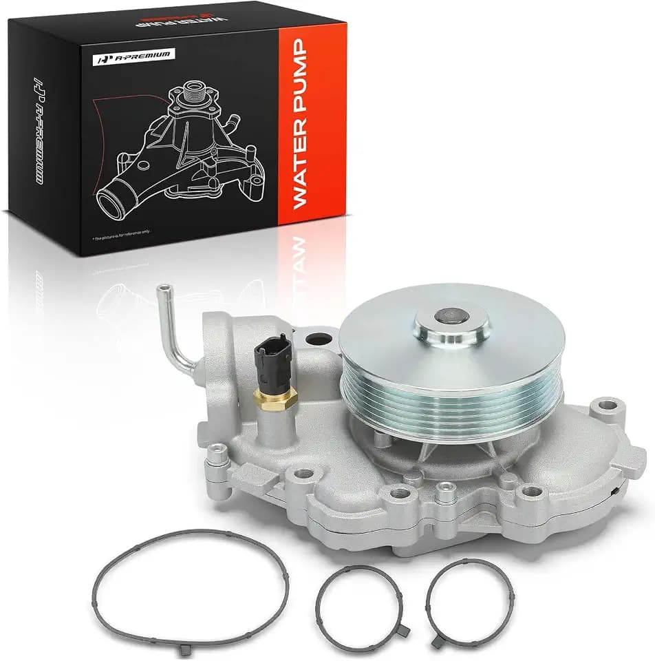 A-Premium Engine Water Pump with Gasket Compatible with Jeep Grand Cherokee 2014-2018 & Ram 1500 2014-2018, V6 3.0L Diesel