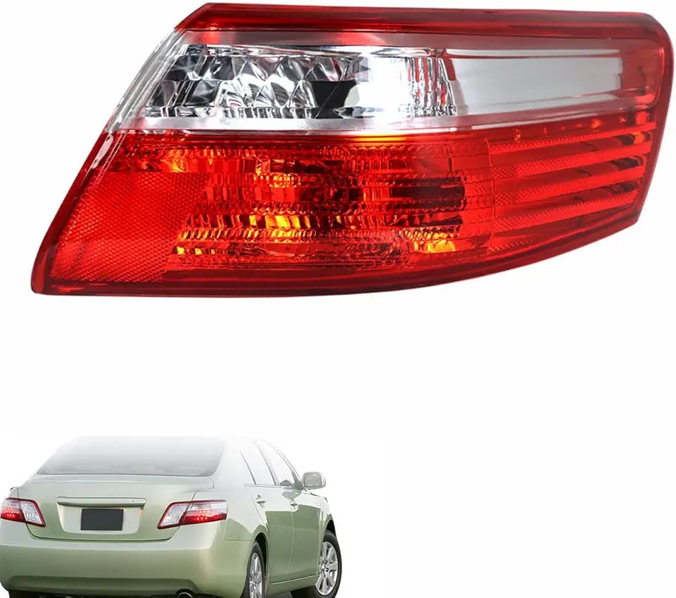 waltyotur Tail Light Right Passenger Side Replacement for 2007 2008 2009 Camry Car Brake Light Part 8155006240 8155133340