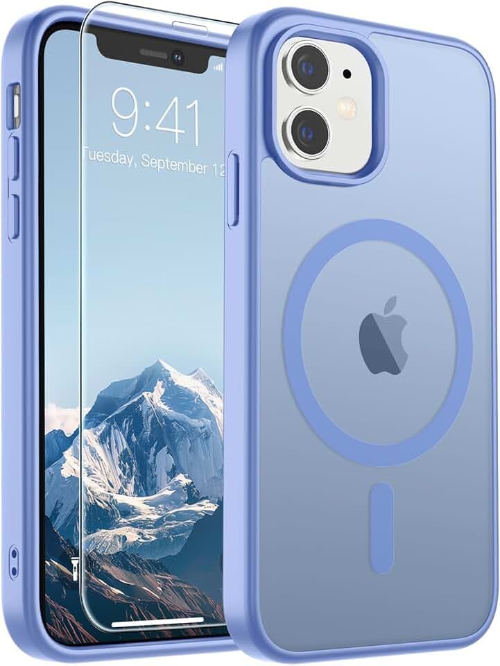 SUPFINE Magnetic for iPhone 11 Phone Case Blue Purple