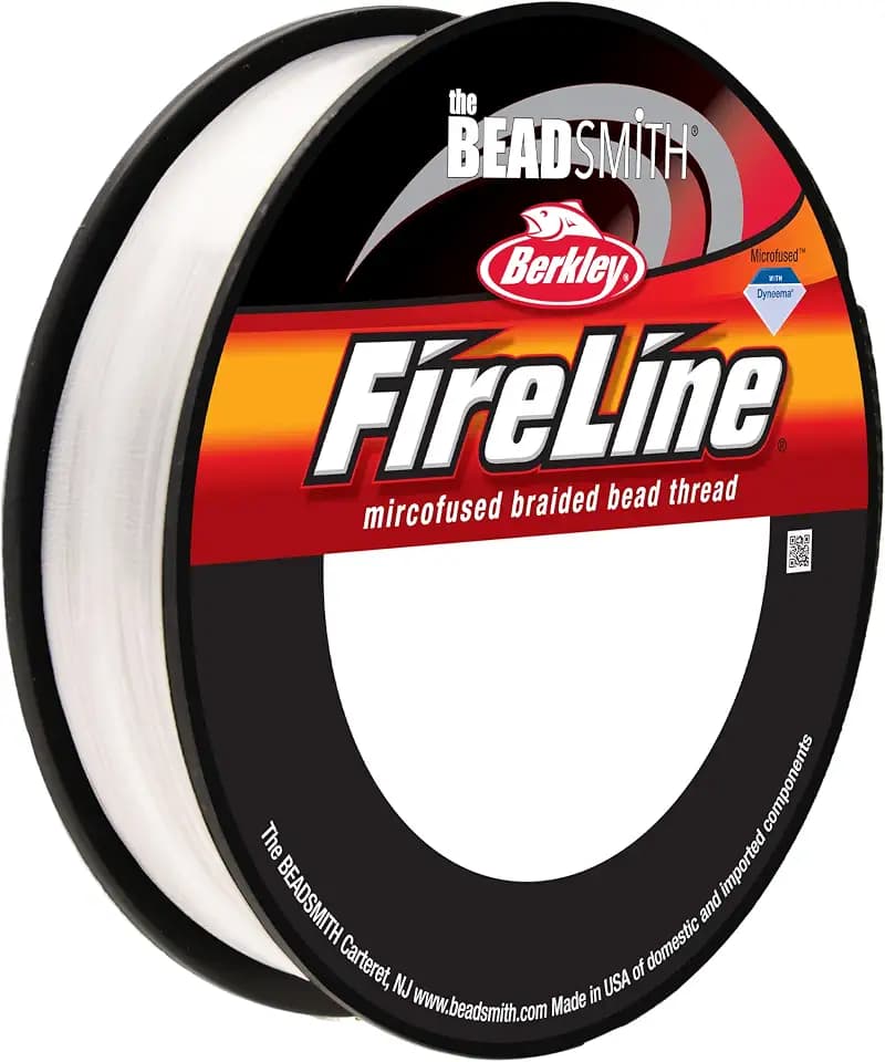 The Beadsmith FireLine von Berkley, mikroverschmolzene Flechtschnur