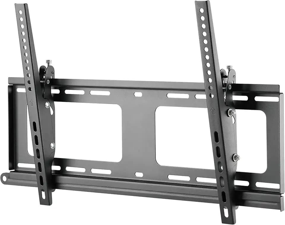 Mount Plus OB-600 Outdoor Weatherproof Tilt TV Wall Mount for Most 37”~86” TVs Perfect Solution for Outdoor TV | Heavy Duty Bracket 176 LBS | Anti-Theft Design