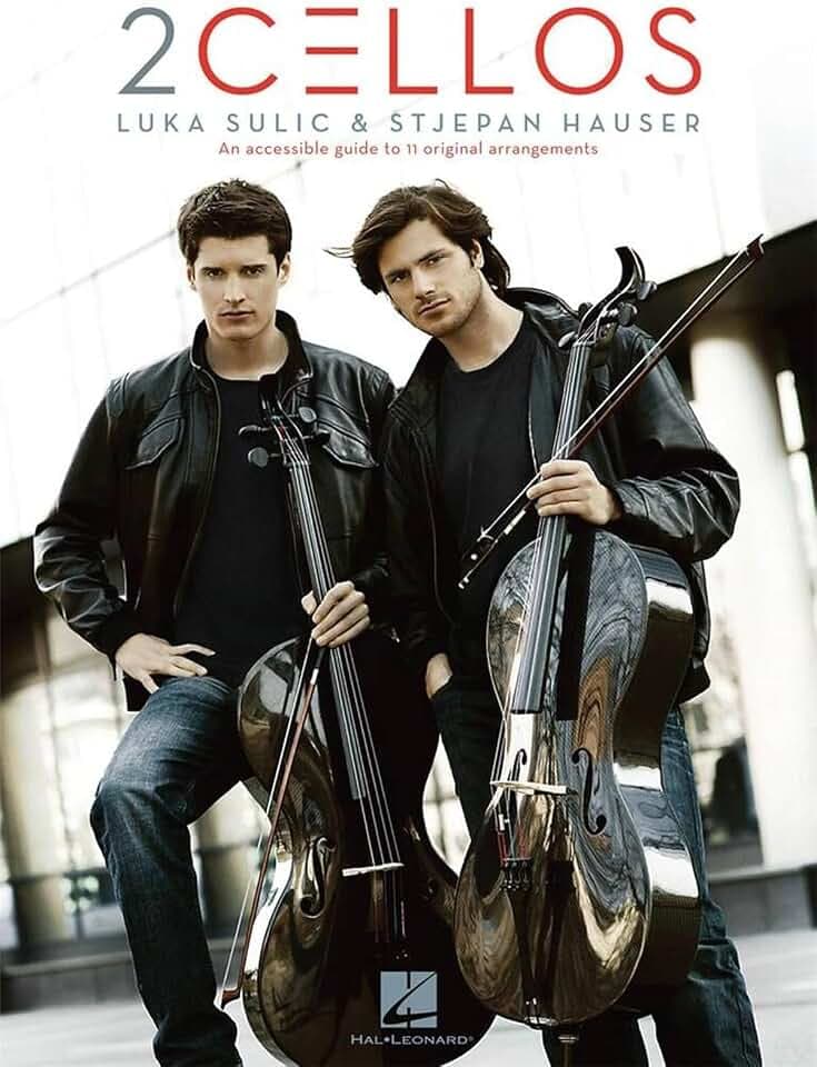 2Cellos: Luka Sulic & Stjepan Hauser ═ Revised Ed..: An Accessible Guide to 11 Original Arrangements for Two Cellos (VIOLONCELLE)