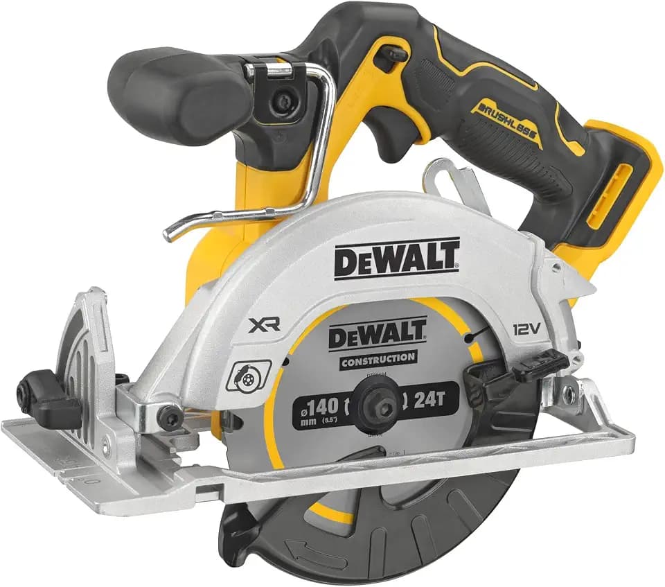 Sierra Circular sin escobilla XR 12V 140mm sin cargador/batería
