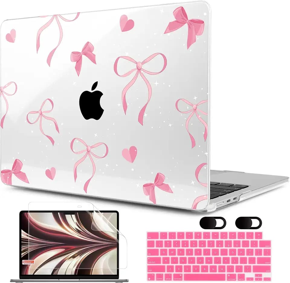 MEEgoodo Case for MacBook Air 13 inch (M5/M4/M3/M2) 2026 2025 2024 2022