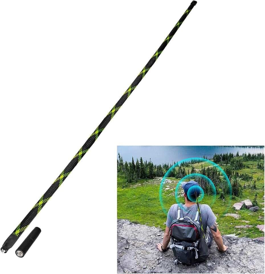 Bingfu Dual Band VHF UHF 136-520MHz 42.9 inch Foldable Camouflage Antenna