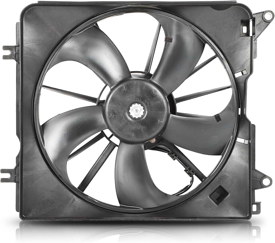SCITOO 601550 Cooling Fan Assembly for Honda for CR-V 17-22 1.5L 2017 2.4L