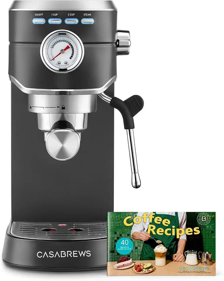 CASABREWS CM5418 Espresso Machine, Espresso Coffee Maker with Steam Wand