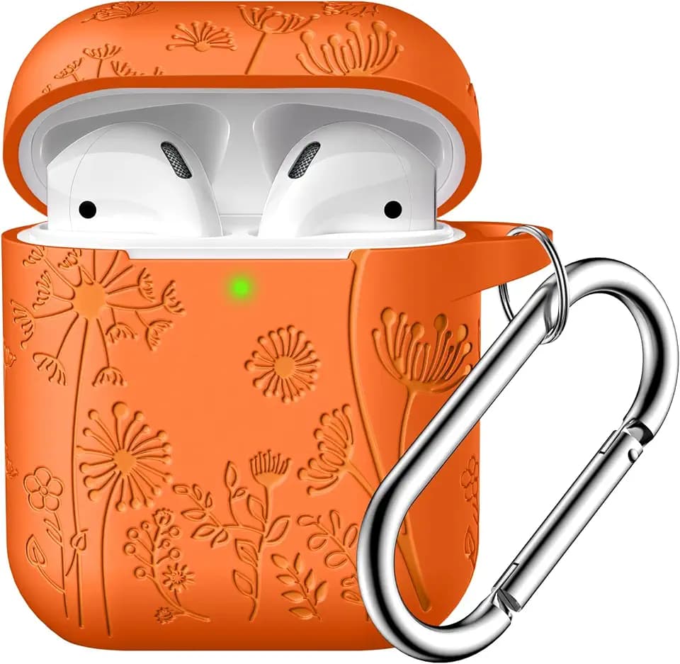 Lerobo for AirPod Case 2nd/1st Generation with Keychain