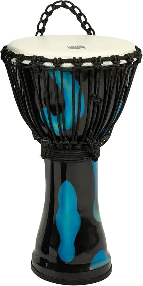 TOCA Djembe 10" Magma Freestyle PVC Blue Magma SFMDJ-10BL