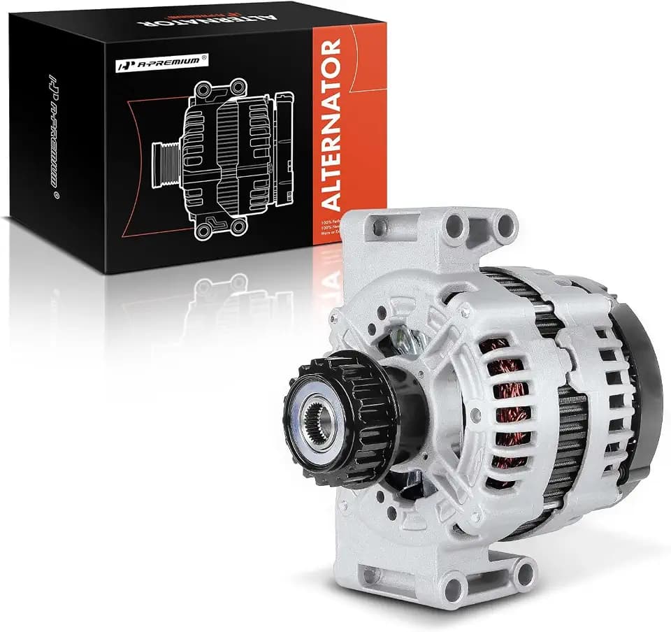 A-Premium Alternator, 12V 150A 18-Groove Decoupler Pulley Counterclockwise