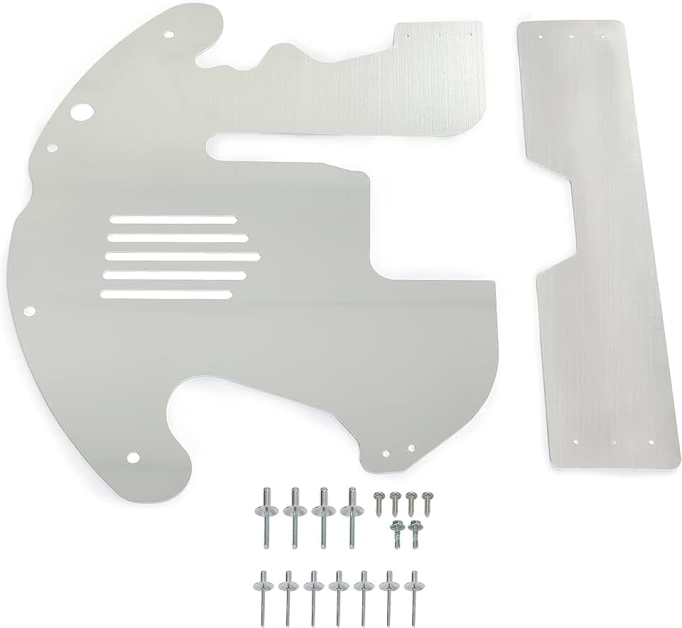 ALMULOO Catalytic Converter Protector Shield Compatible with 10-15 Prius