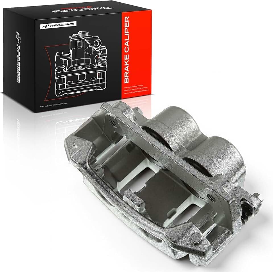 A-Premium Front Right Passenger Disc Brake Caliper with Bracket