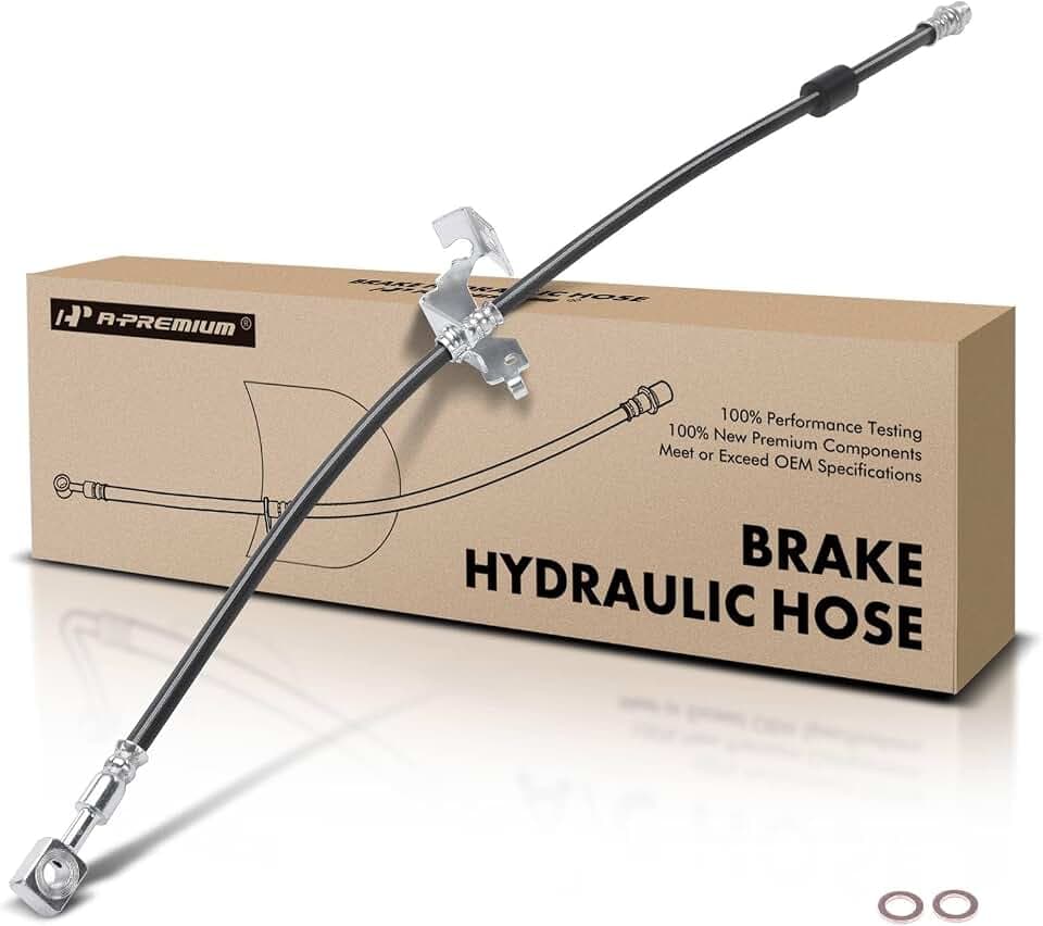A-Premium Rear Left Brake Hydraulic Hose
