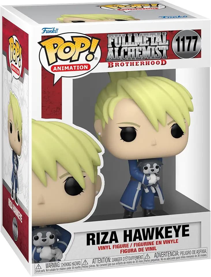 Funko Pop! Animation: FMA: B - Riza Hawkeye - Full Metal Alchemist: Brotherhood - Vinyl-Sammelfigur - Geschenkidee - Offizielle Handelswaren - Spielzeug Für Kinder und Erwachsene - Anime Fans