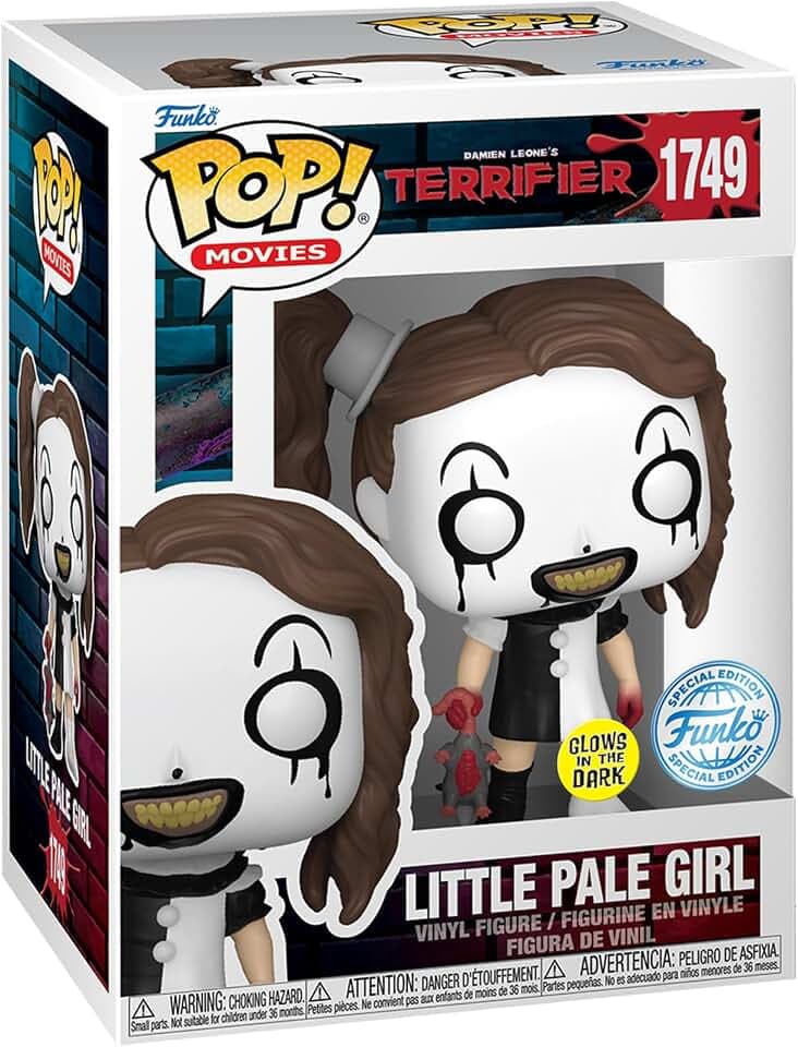 Funko POP! Movies: Terrifier - Little Pale Girl - Glow in the Dark