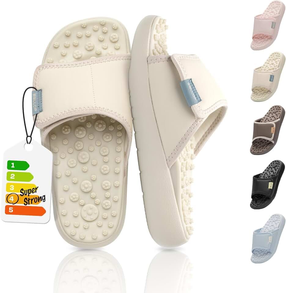 BALLOP Mamuring 1,700 Nodes Acupressure Massage Slippers