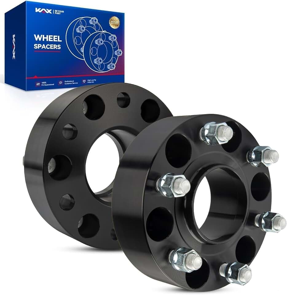 KAX 6x5.5 Hub-Centric Wheel Spacers 2 inch for Chevrolet Silverado 1500