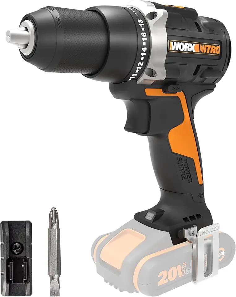 WORX WX102.9 Akku Bohrschrauber 20V, ohne Akku & Ladegerät
