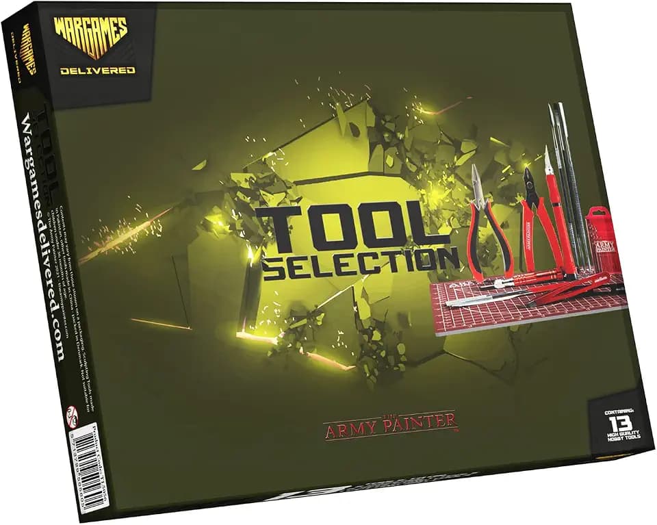 Wargames Delivered Hobby Tool Kit mit Modellierwerkzeugen für Plastikmodelle wie Warhammer Miniaturen, Modellautos und Gundam-Modelle Tool Kit von The Army Painter