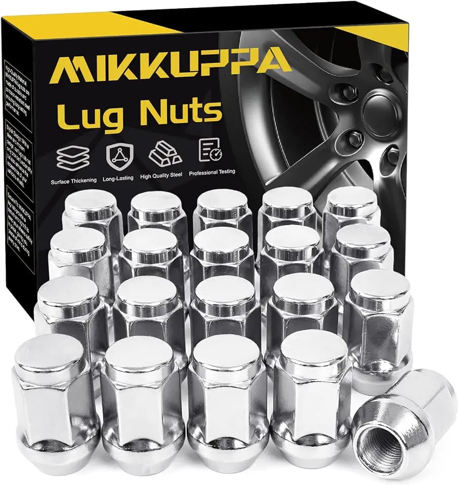 MIKKUPPA 1/2-20 Closed End Lug Nuts, Replacement for Ford Aftermarket Wheel