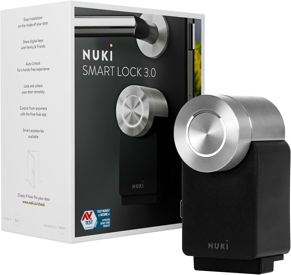 Nuki - Smartphone -Smartphone - Smart Lock Pro 3.0 Schwarz