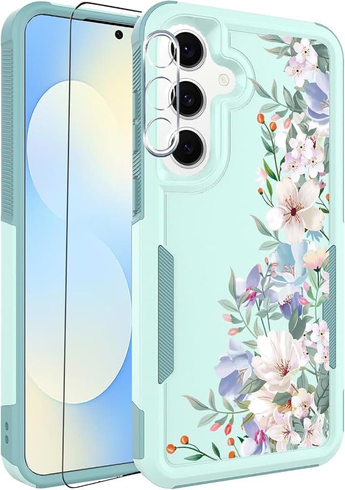 for Samsung Galaxy S25 FE Case, with Screen Protector
