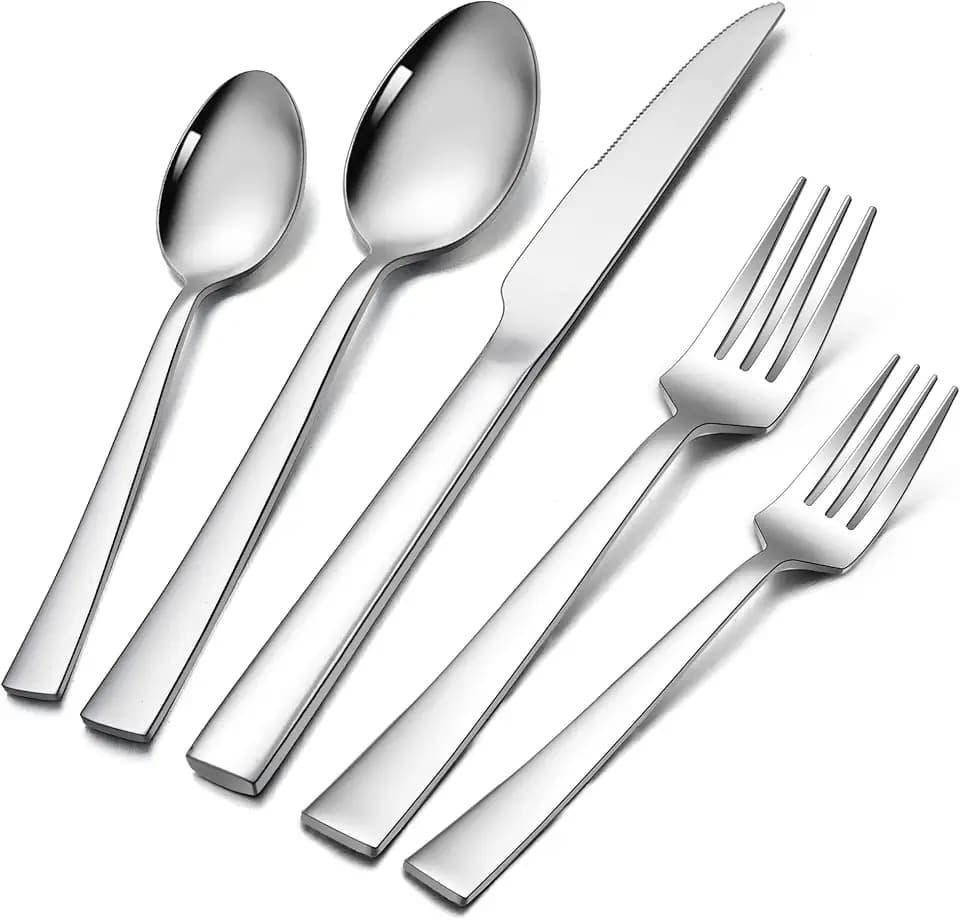 Herogo 20-teilig Edelstahl Besteck Set für 4 Personen