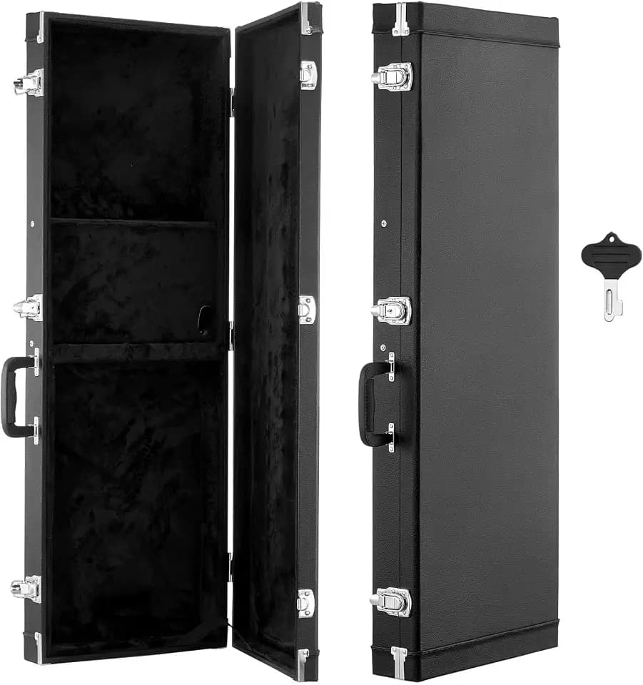 VEVOR E-Gitarrenkoffer für 39-Zoll-ST/Tele-Gitarren 105cm Harschalenkoffer