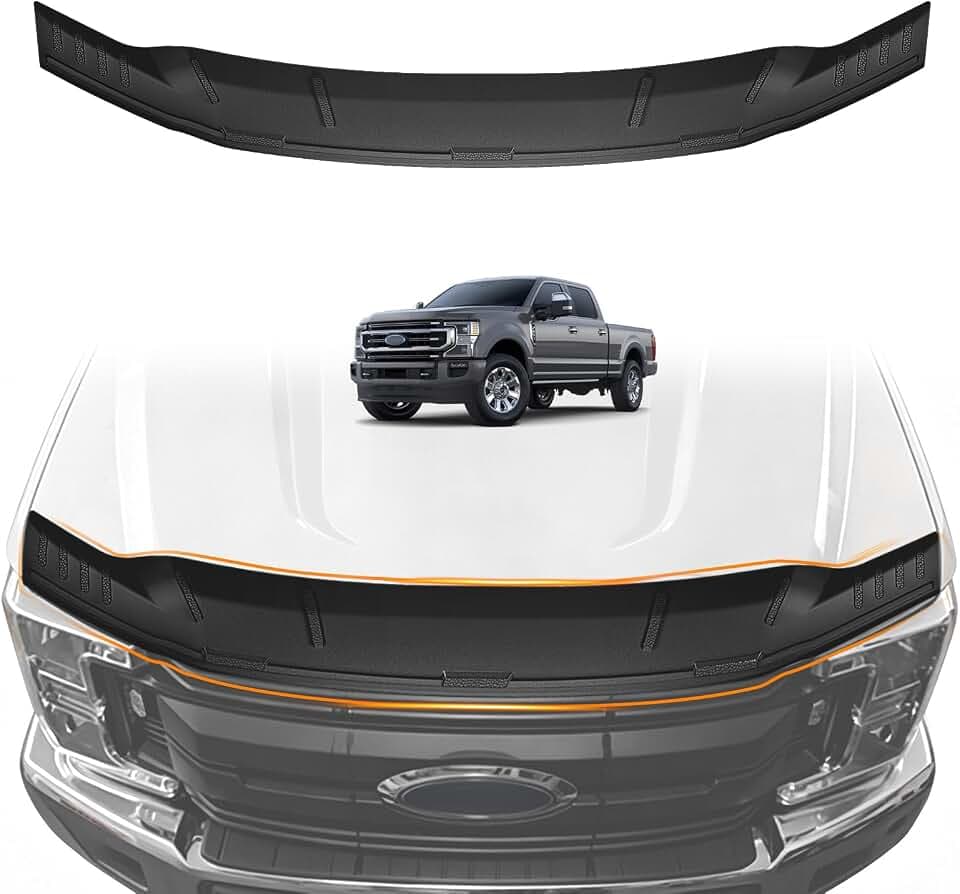 TripleAliners Hood Bug Deflector Protector for 2017-2022 Ford F250 F350/450