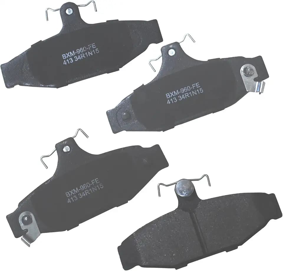 Bendix Premium SBM413 Semi-Metallic Rear Brake Pads for Chevrolet Camaro 1997-1988, Pontiac Firebird 1997-1988, Shelby Series 1 2000-1999